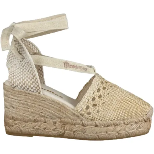 Sandalen für Sommeroutfits , Damen, Größe: 38 EU - Espadrilles - Modalova