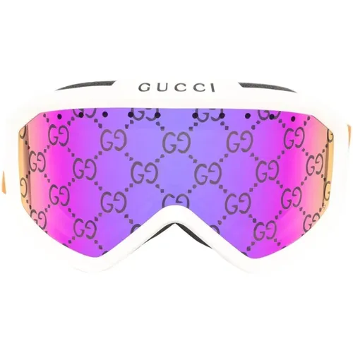 Gg1210S 002 Ski Goggles , unisex, Sizes: ONE SIZE - Gucci - Modalova