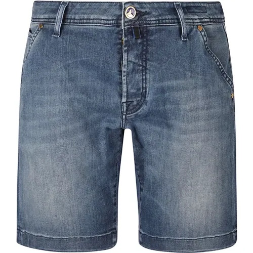 Mens Clothing Shorts Ss24 , male, Sizes: W30, W32, W35 - Jacob Cohën - Modalova