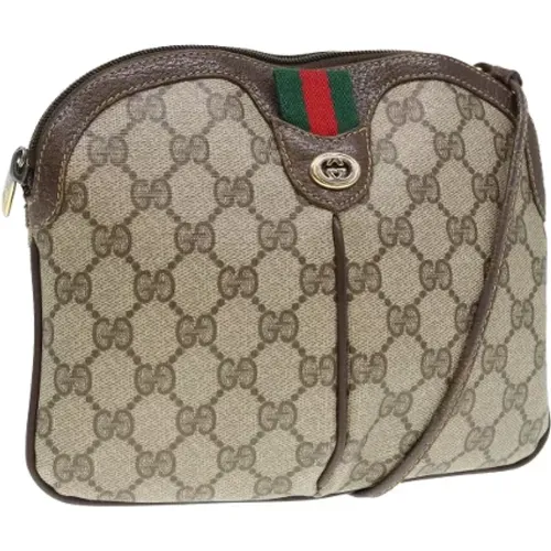 Pre-owned Canvas shoulder-bags , female, Sizes: ONE SIZE - Gucci Vintage - Modalova