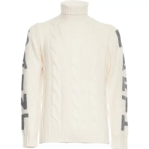 Weißer Rollkragenpullover Aw24 - MC2 Saint Barth - Modalova