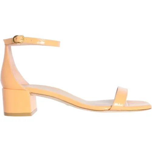 Nudist Curve 35 Block Sandals , female, Sizes: 6 UK, 8 UK, 4 UK, 5 UK - Stuart Weitzman - Modalova