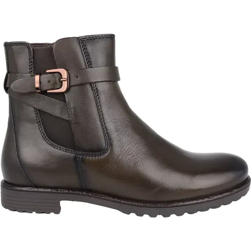 Grüner Damenstiefel - Liverpool Stil , Damen, Größe: 41 EU - Ara - Modalova