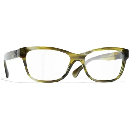 Original Prescription Glasses with 3-year warranty , unisex, Sizes: 55 MM - Chanel - Modalova