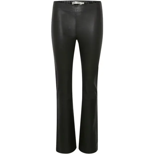 Cedar Leather Pants , female, Sizes: XS, S, L, 2XL - InWear - Modalova