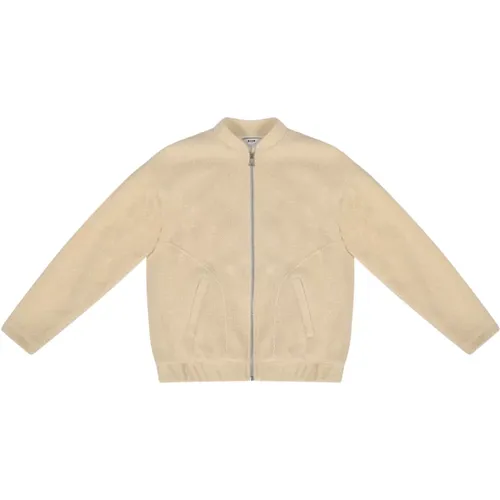 Beige Mäntel für Frauen MSGM - MSGM - Modalova