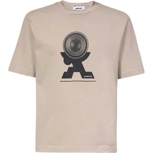 Lässiges Baumwoll-T-Shirt , Herren, Größe: XS - AMBUSH - Modalova