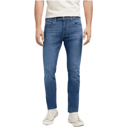 Slim Gerades Jeans , Herren, Größe: W32 L32 - Lee - Modalova