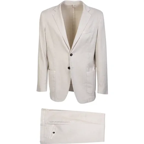 Linen Ice Suit , male, Sizes: XL, L - Dell'oglio - Modalova