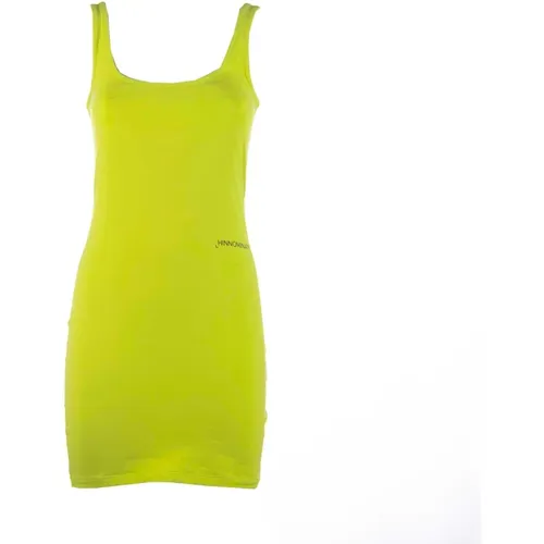 Kurzes Kleid Aus Bi-Elastisch Mit Aufdruck , Damen, Größe: XS - Hinnominate - Modalova
