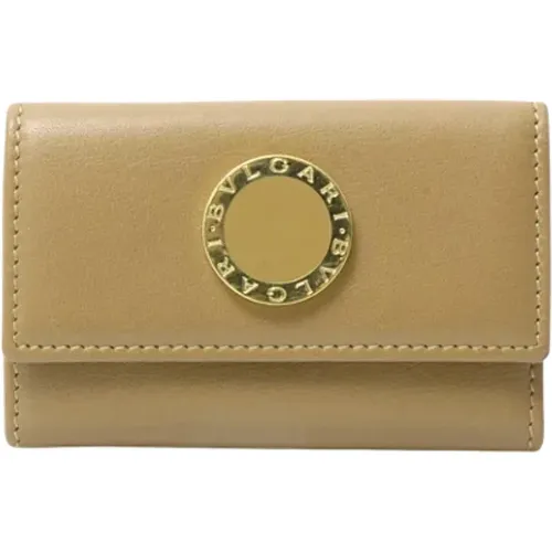 Pre-owned Leather key-holders , female, Sizes: ONE SIZE - Bvlgari Vintage - Modalova