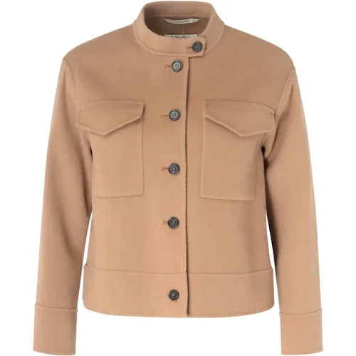 Supreme Camel Jacket , female, Sizes: M - Max Mara - Modalova