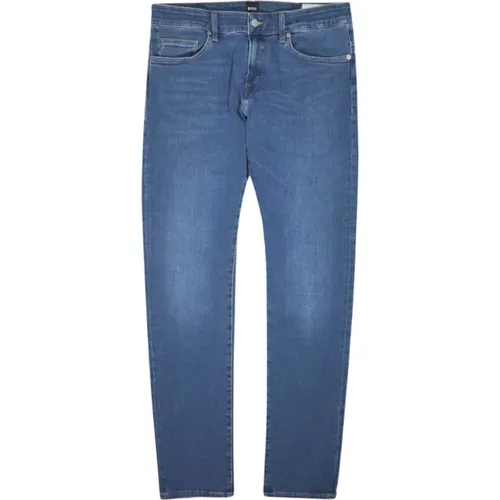 Slim Fit Jeans , Herren, Größe: W34 - Hugo Boss - Modalova