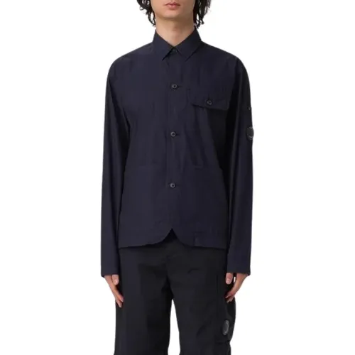 Blaue Hemden Kollektion , Herren, Größe: XL - C.P. Company - Modalova