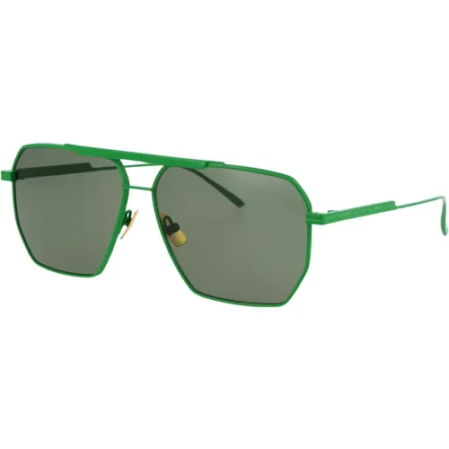 Stylische Sonnenbrille Bv1012S , Herren, Größe: 60 MM - Bottega Veneta - Modalova