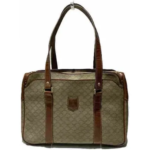 Pre-owned Canvas celine-bags , female, Sizes: ONE SIZE - Celine Vintage - Modalova