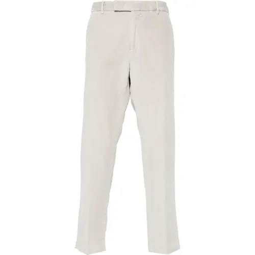 Corduroy Trousers Mid-Rise Tapered , male, Sizes: M, 2XL, S, XL, L - PT Torino - Modalova