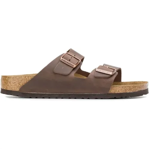 Arizona Sandals , male, Sizes: 9 UK - Birkenstock - Modalova