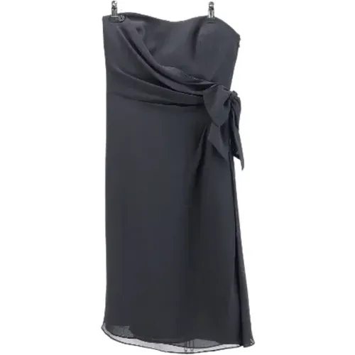 Pre-owned Silk dresses , female, Sizes: M - Chanel Vintage - Modalova