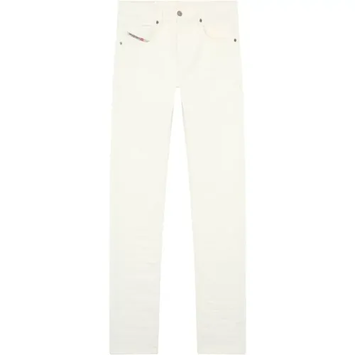 Weiße Gerades Jeans für Männer , Herren, Größe: W29 - Diesel - Modalova