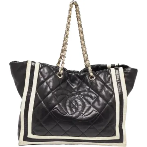 Pre-owned Leather totes , female, Sizes: ONE SIZE - Chanel Vintage - Modalova