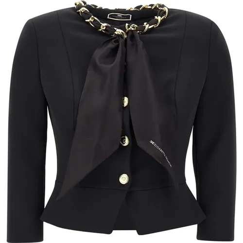 Jackets for Women , female, Sizes: S - Elisabetta Franchi - Modalova