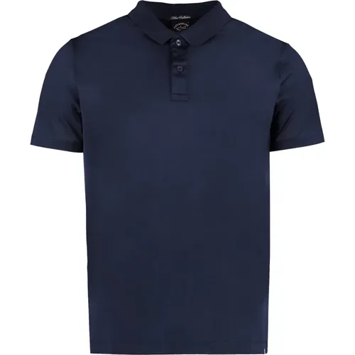 Polo-Shirt aus Baumwolle mit Seitenschlitzen , Herren, Größe: S - PAUL & SHARK - Modalova