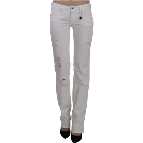 Cotton Slim Fit Straight Jeans Pants - Costume National - Modalova