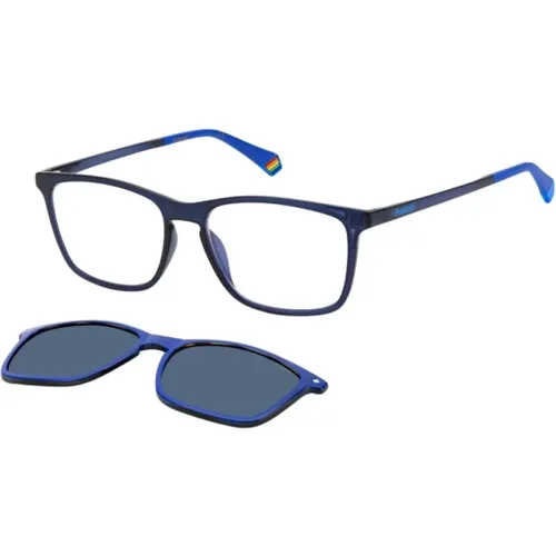 Blaue Resin Sonnenbrille für Männer - Polaroid - Modalova