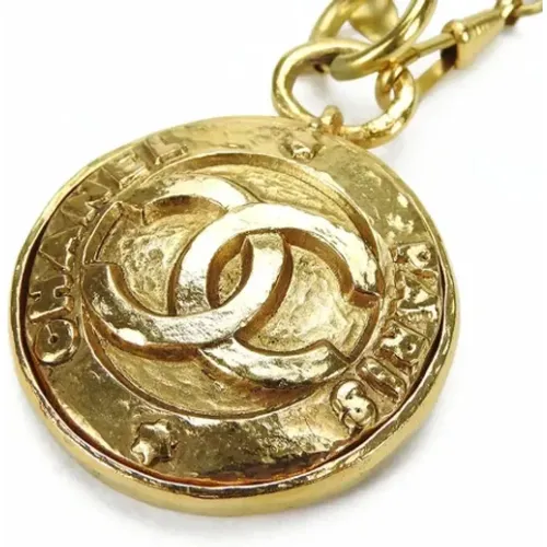 Pre-owned Metal chanel-jewelry , female, Sizes: ONE SIZE - Chanel Vintage - Modalova