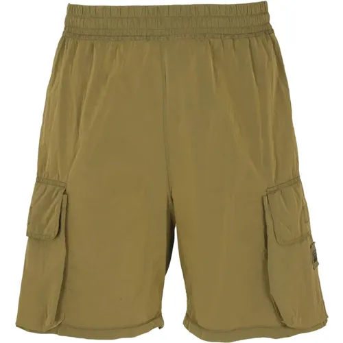 Casual Shorts , male, Sizes: L - Aries - Modalova