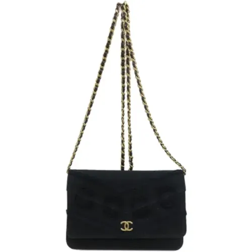 Pre-owned Canvas wallets , female, Sizes: ONE SIZE - Chanel Vintage - Modalova