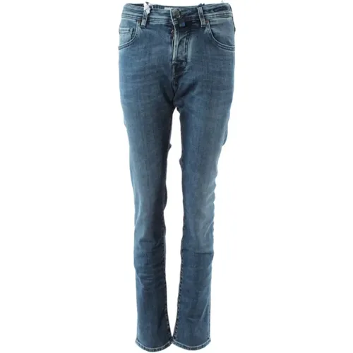 Slim-fit Jeans für Männer, Blau, Größe 30 , Herren, Größe: W30 - Jacob Cohën - Modalova