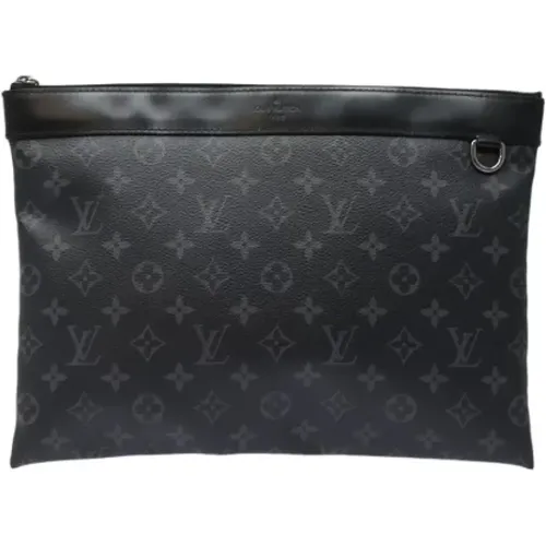 Pre-owned Canvas clutches , female, Sizes: ONE SIZE - Louis Vuitton Vintage - Modalova