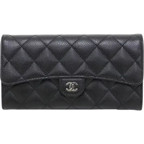 Pre-owned Leather wallets , female, Sizes: ONE SIZE - Chanel Vintage - Modalova