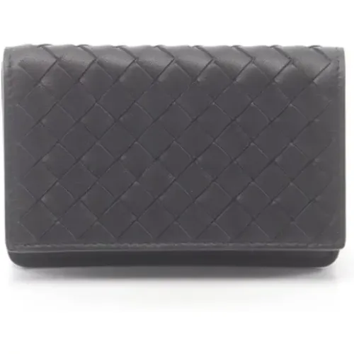 Pre-owned Leather wallets , female, Sizes: ONE SIZE - Bottega Veneta Vintage - Modalova