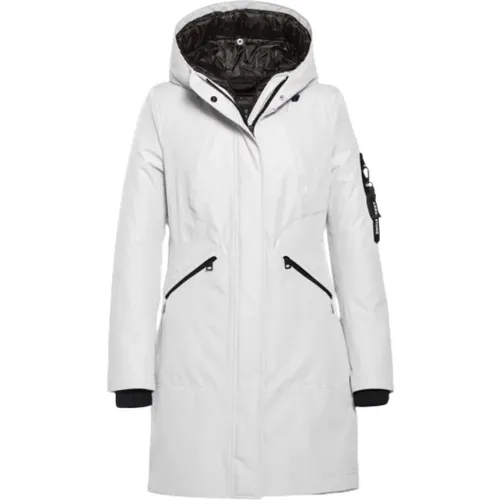 In-1 Mid-Length Parka , female, Sizes: L, XS - Creenstone - Modalova