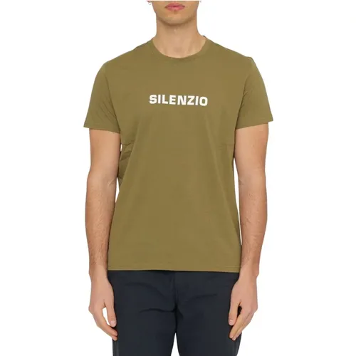 Stylish Military T-Shirts for Men , male, Sizes: S, L, 2XL - Aspesi - Modalova