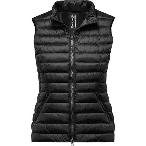 Short Synthetic Padded Vest , female, Sizes: M, 2XL - BomBoogie - Modalova