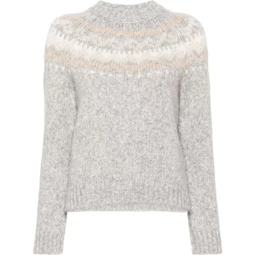 Alpaka-Wollmischpullover , Damen, Größe: XL - PESERICO - Modalova