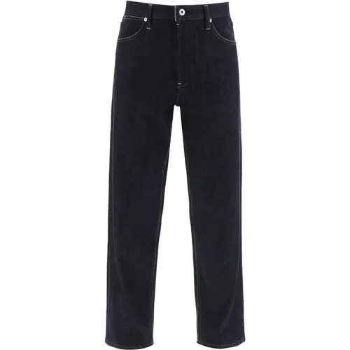 Brushed Back Straight Jeans , male, Sizes: W32 - Jil Sander - Modalova