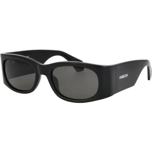 Stylish Gaea Sunglasses for Summer , unisex, Sizes: 56 MM - Ambush - Modalova