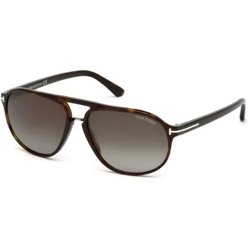 Habana Frame Sunglasses , female, Sizes: 60 MM - Tom Ford - Modalova