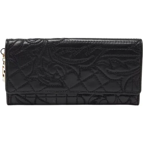 Pre-owned Leather wallets , female, Sizes: ONE SIZE - Versace Pre-owned - Modalova