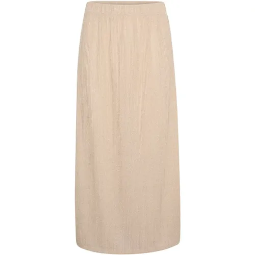 Gold Shimmer Skirt Ellisonpw 30308500 , female, Sizes: XL, 2XL, L - Part Two - Modalova