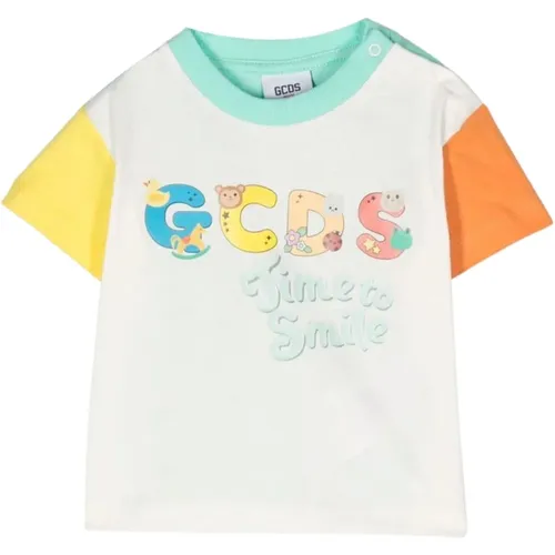Buntes Blockdruck Kinder T-shirt - Gcds - Modalova
