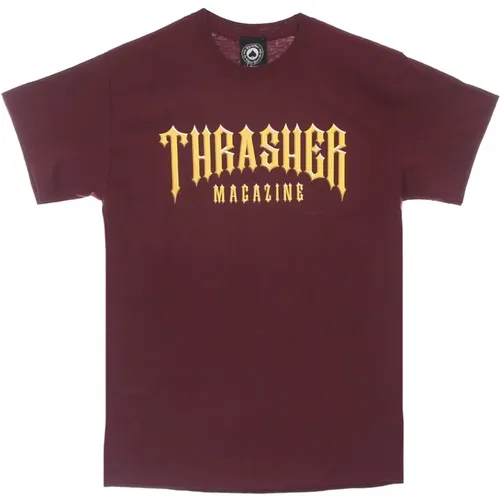 Maroon Logo Tee Thrasher - Thrasher - Modalova