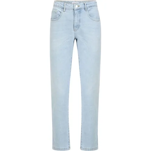 Skinny Denim Hose Reguläre Taille Gekürztes Bein , Damen, Größe: L - Alchemist - Modalova