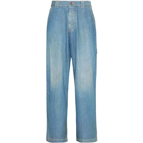 Denim Jeans with 5 Pockets , male, Sizes: W33, W30, W32, W31 - Maison Margiela - Modalova