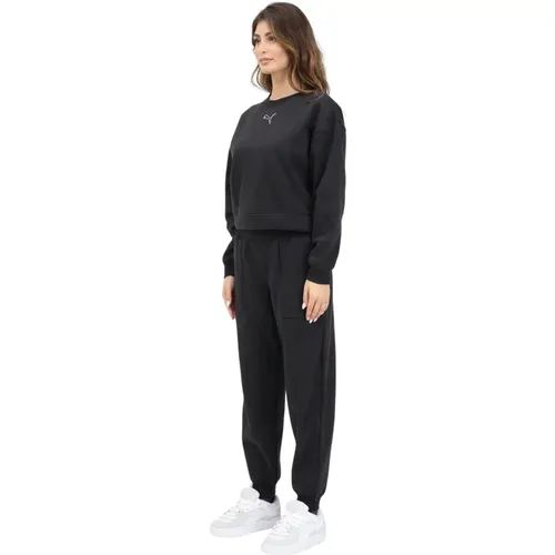 Sportliches Loungewear-Set , Damen, Größe: L - Puma - Modalova